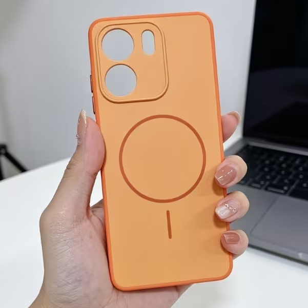 Matte Design สีเคสโทรศัพท์สําหรับ oppo A6 A6X A6T 5G 4G - NON แม่เหล็ก