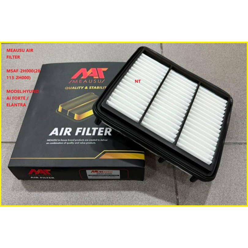 MEAUSU AIR FILTER MSAF-2H000(28113-2H000) รุ่น:HYUNDAI FORTE / ELANTRA