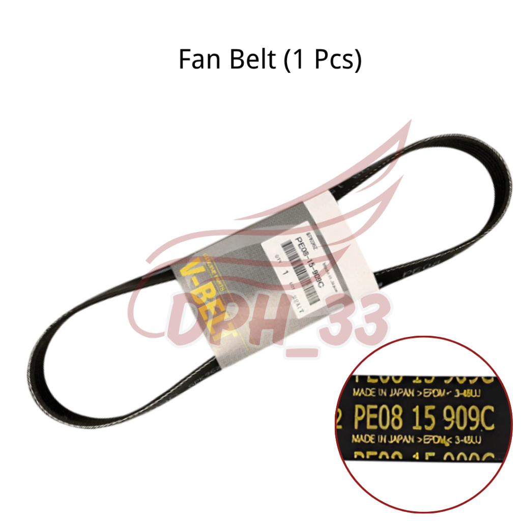 [1 ชิ้น] สายพานพัดลมสําหรับ Mazda CX5 2.0 6 2.0 PE08-15-909C (6PK962)