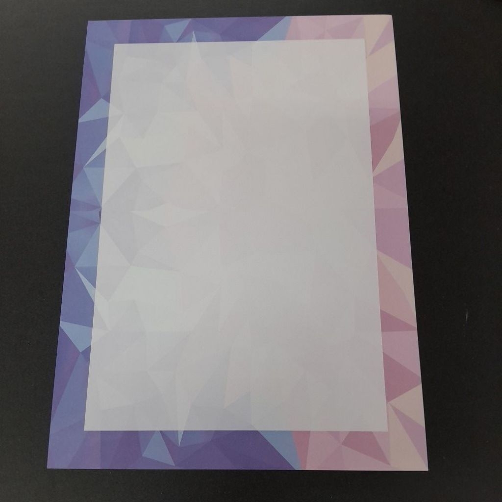 A4 140GSM FANCY BORDER DESIGN CARD 100S