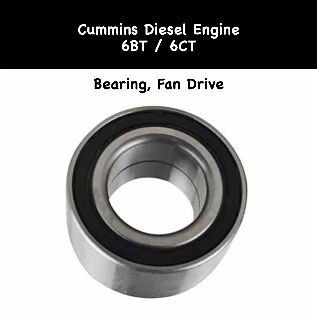 แบริ่งไดรฟ์พัดลม 6BT & 6CT Cummins - 3910739 / 4942086