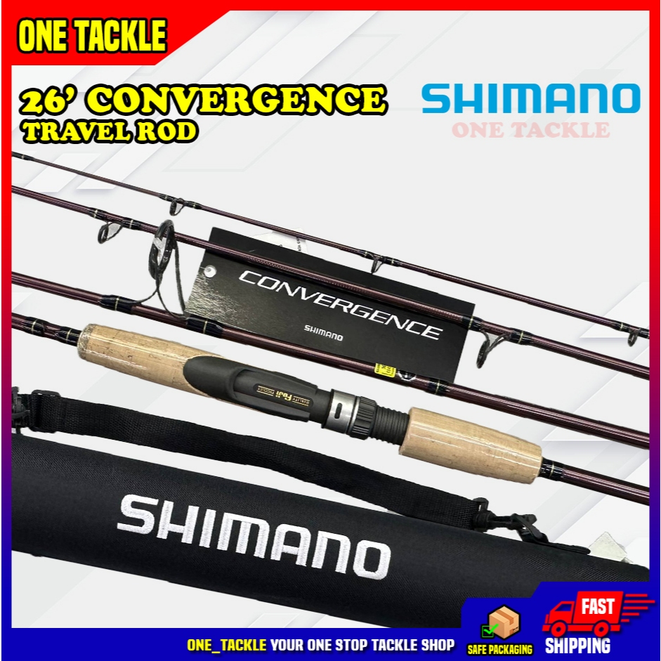 คันเบ็ด Shimano Convergence Travel