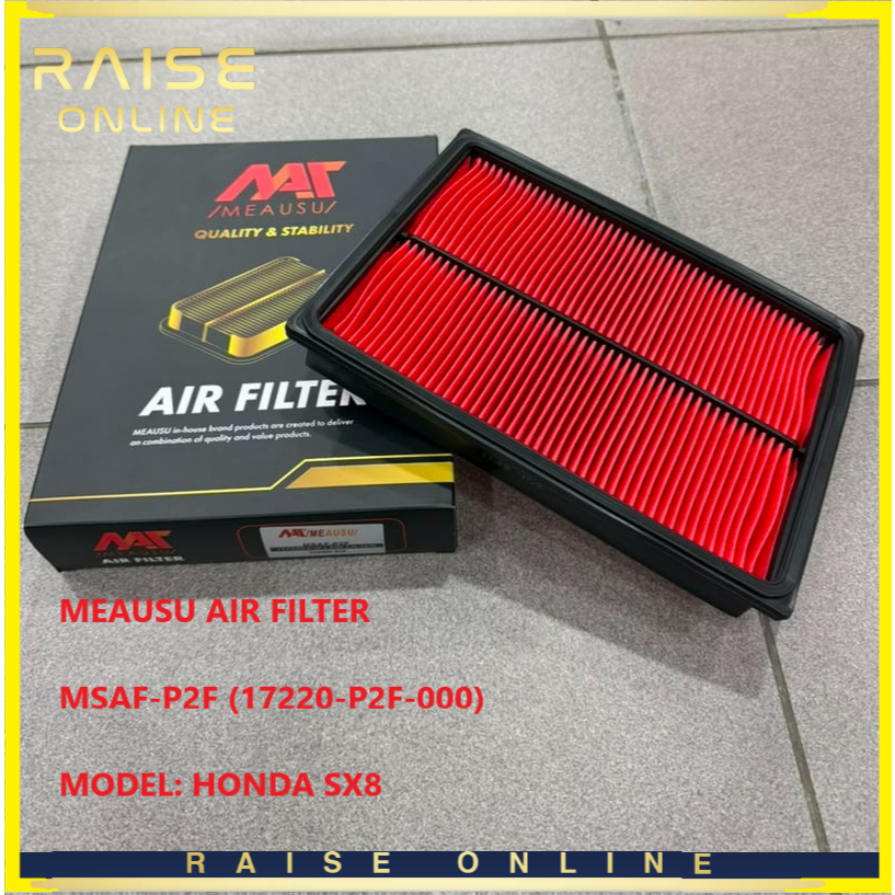 MEAUSU AIR FILTER MSAF-P2F (17220-P2F-000) รุ่น: HONDA SX8