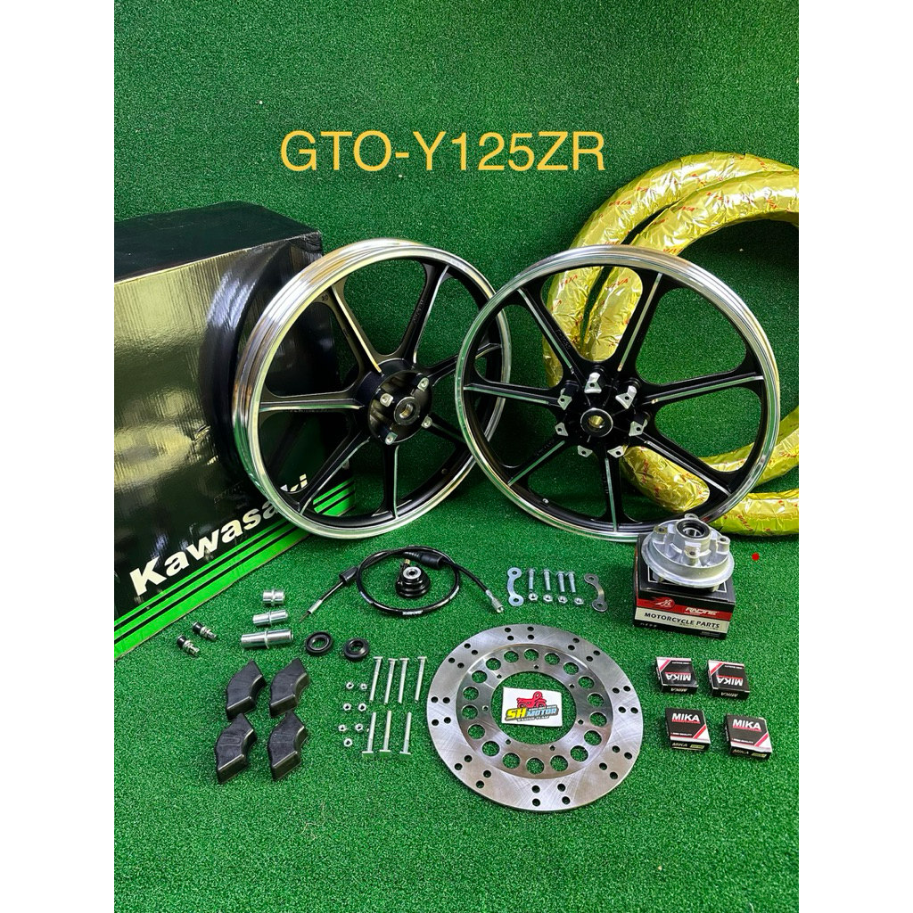 GTO Y15ZR/ Y125ZR/LCV8/Y16ZR ไม่มี ABS RIM KAWASAKI COMBO SET