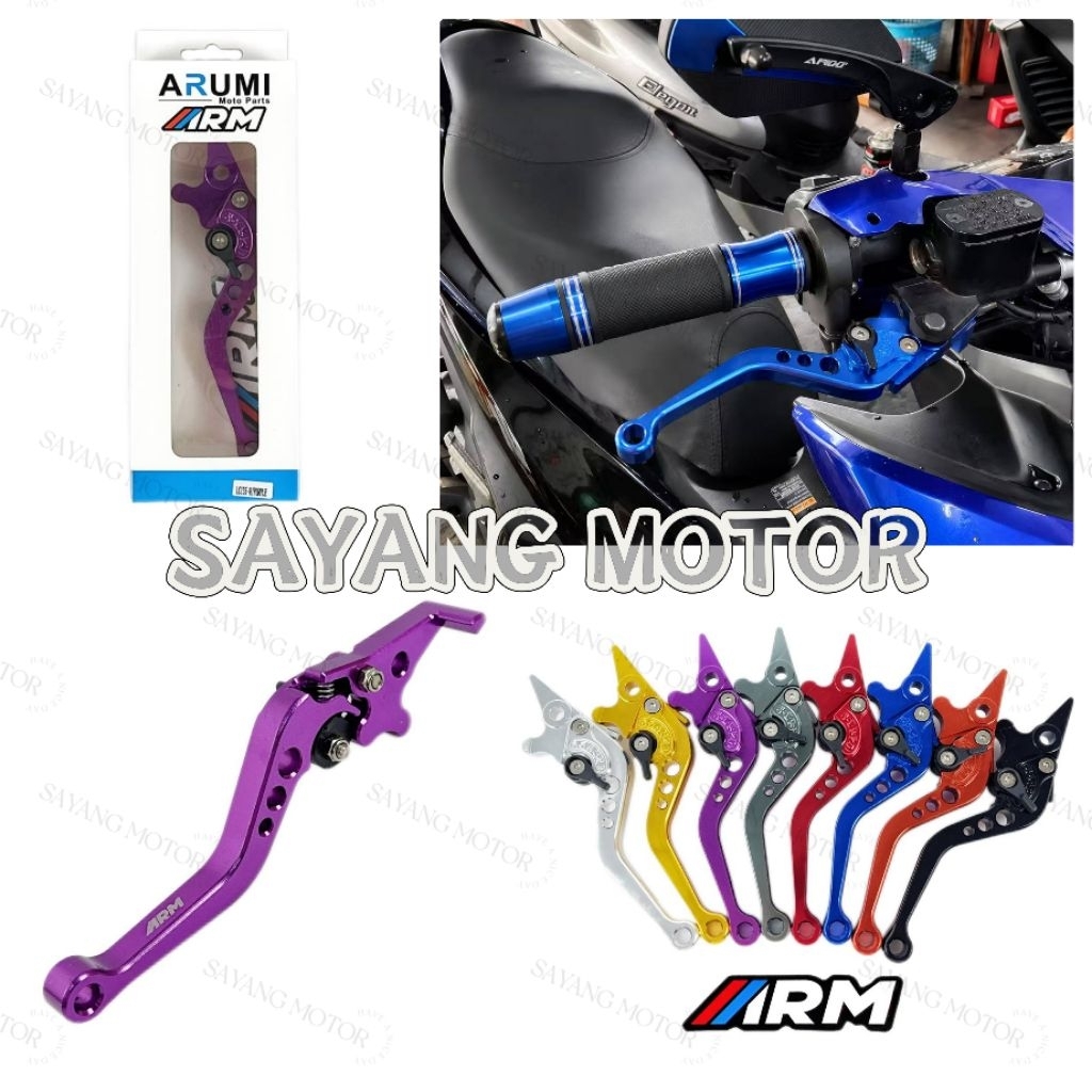 LC135 Y15ZR BRAKE LEVER ALLOY LC135 Y15ZR HANDLE BRAKE LEVER SAJA
