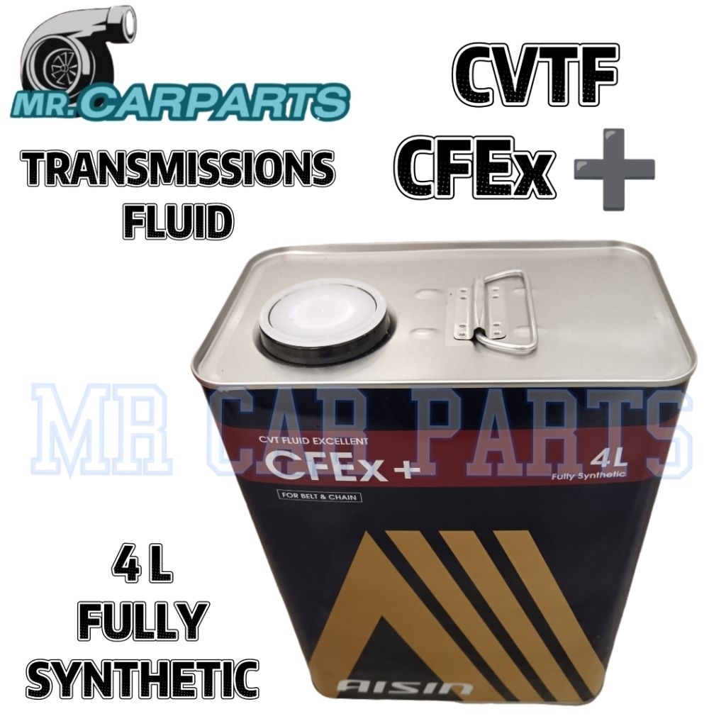 AISIN CVTF CFEx+ 4L ของเหลวเกียร์สังเคราะห์เต็มรูปแบบสําหรับเกียร์ CVT & CVT