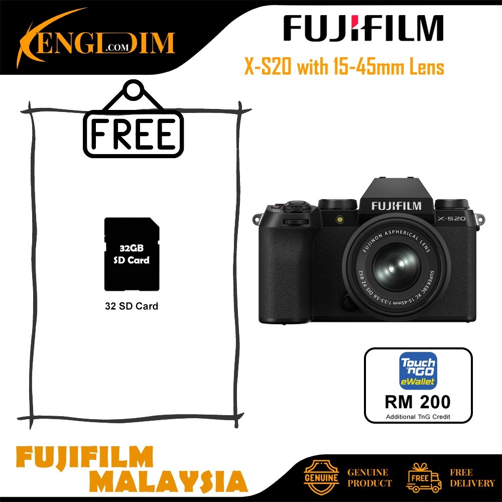 FUJIFILM X-S20 / XS20 กล้องมิเรอร์เลส