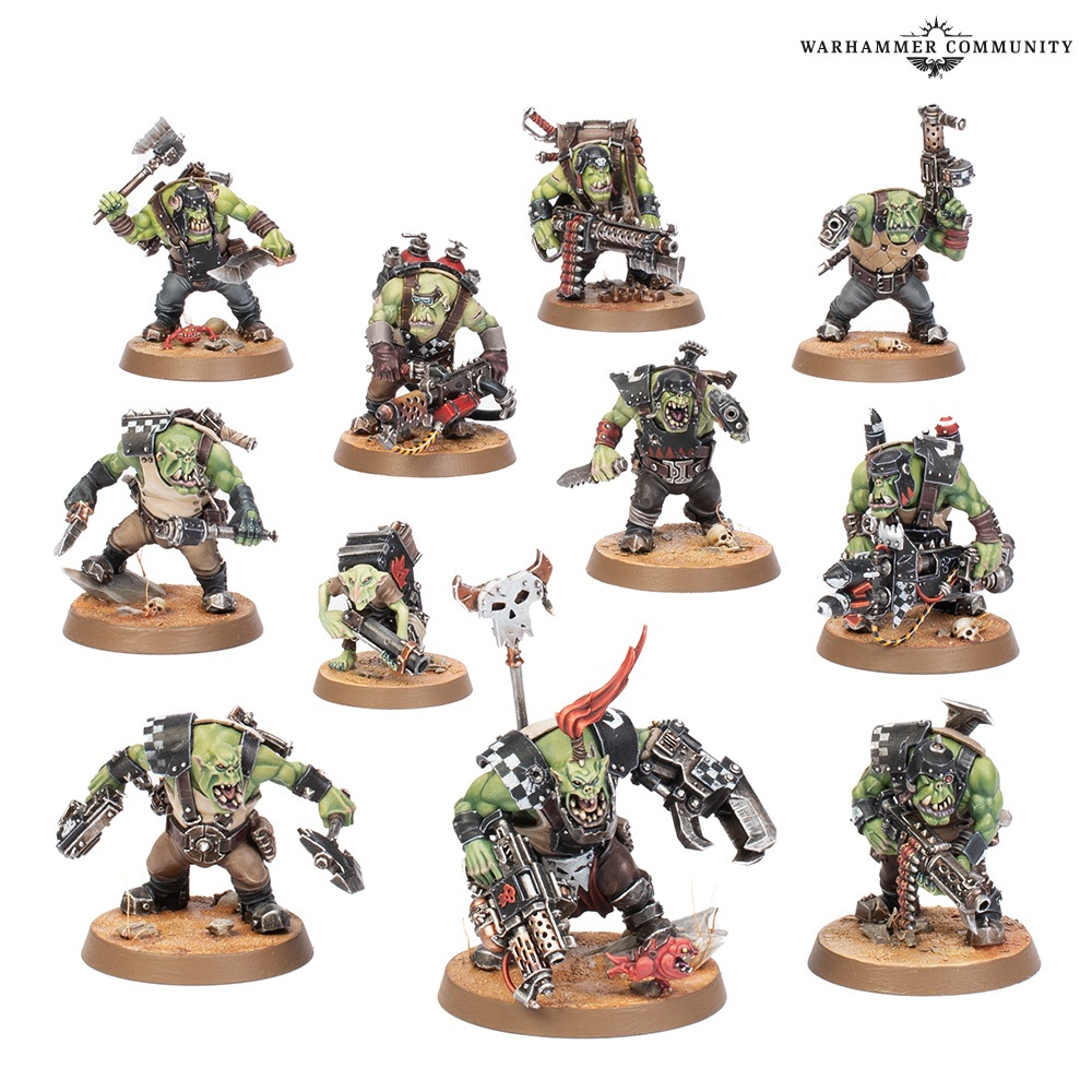 WARHAMMER 40K ORKS - Boyz 50-80