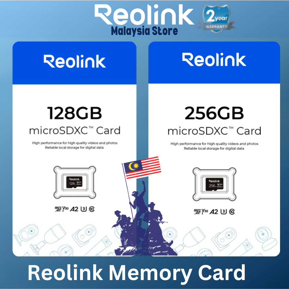 การ์ดหน่วยความจํา Reolink Micro SD สําหรับกล้อง Reolink (32GB/64GB/128GB/256GB)