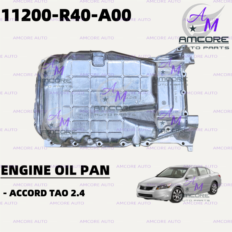 HONDA ACCORD TAO 2.4 - ENGINE OIL PAN / ENGINE OIL SUMP (11200-R40-A00)