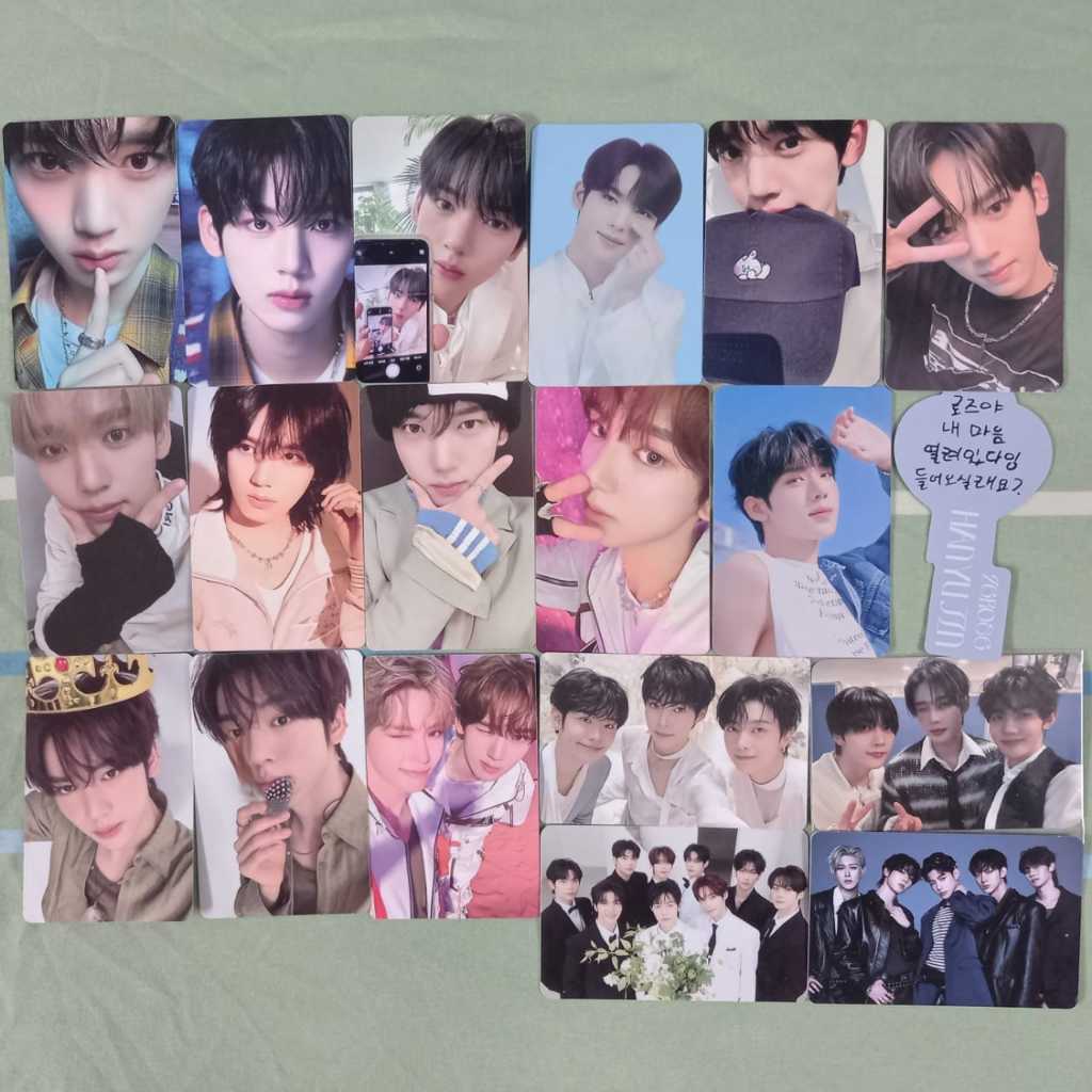 WTS อย่างเป็นทางการ ZEROBASEONE ZB1 AND2BLE YUJIN UNIT GROUP PHOTOCARDS PC