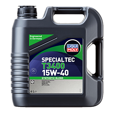 LIQUI MOLY Special Tec T3400 15W-40 4L การใช้เชื้อเพลิงต่ํา