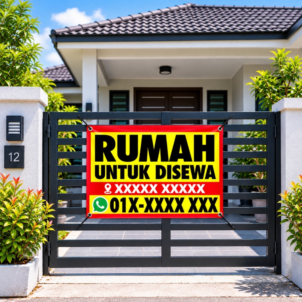 PROPERTY BANNER LAND BANNER FOR HOUSE BANNER FOR OUTSIDE BANNER!