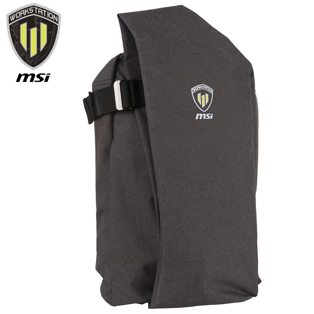 MSI Gaming Workstation Backpack 15.6 17 นิ้ว กระเป๋าโน๊ตบุ๊ค