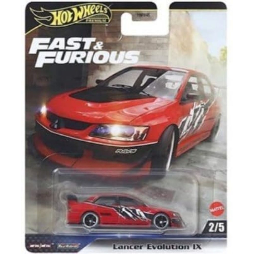Hot Wheels Fast & Furious Dash M Premium 2025 LANCER EVOLUTION IX PORSCHE 911 CIVIC EX EJ1 TOYOTA CH