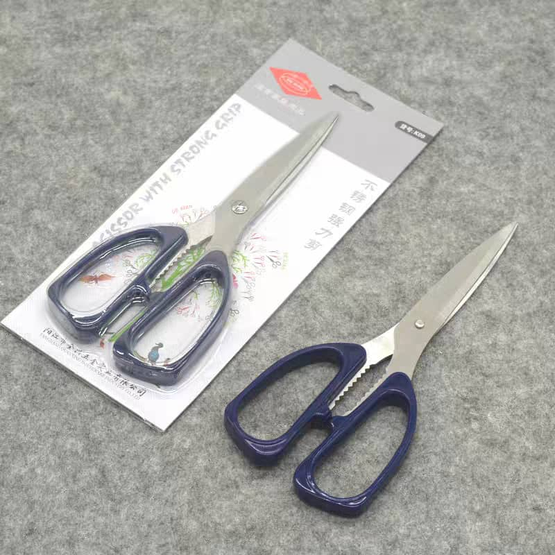 DEXIAN K09 MULTI-FUNCTIONAL KITCHEN STAINLESS STEEL SCISSORS พร้อมด้ามจับที่มั่นชุด K09 สแตนเลส强力剪刀