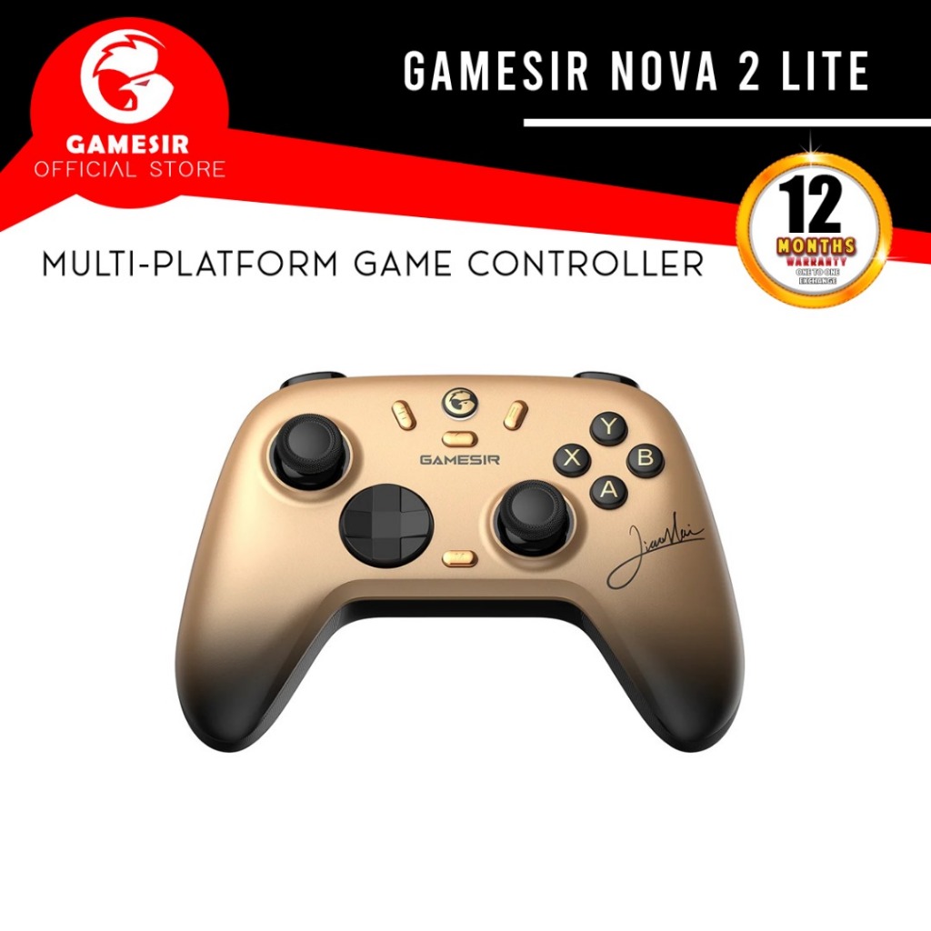 GameSir Nova 2 Lite Hall Effect สําหรับ PC Nintendo 2 Steam Kids Gold Champion Edition GameSir Nova 