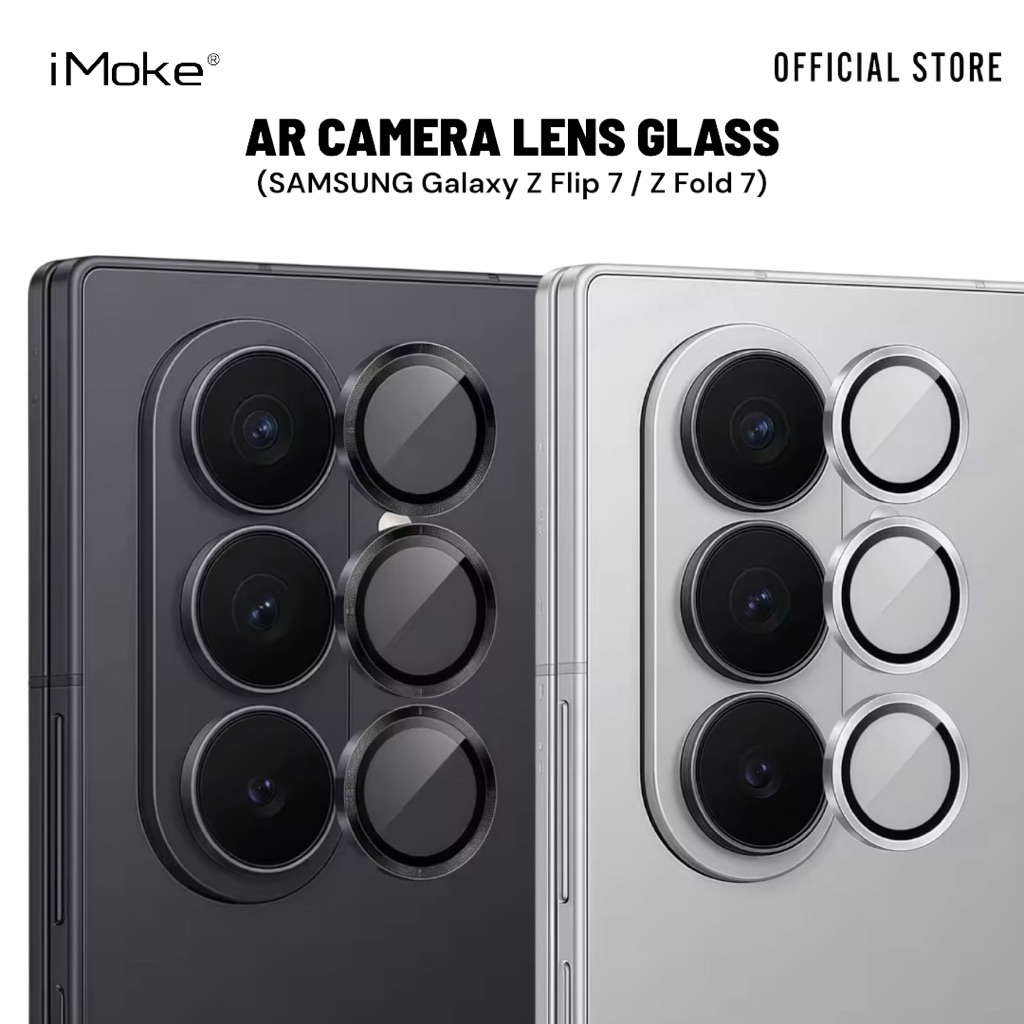 IMoke AR กระจกเลนส์กล้องสําหรับ Samsung Galaxy Z Flip 7/Z Fold 7