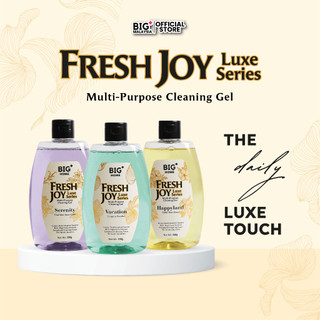 BIG+ FreshJoy Luxe Multi-Purpose Toilet Cleaning Gel (530g) Premium Fragrance Deodorizing Cleaner