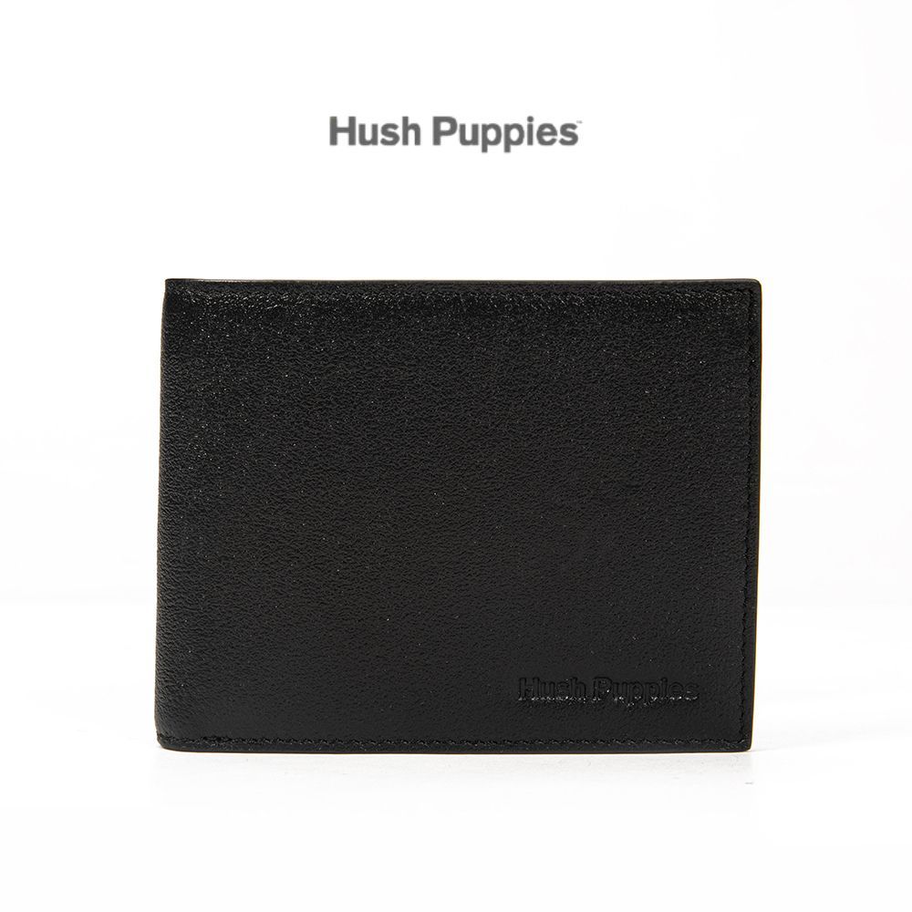 Hush Puppies Mens SLG-ART DECO SHORT WLT E CARD H-HPR10264BLK