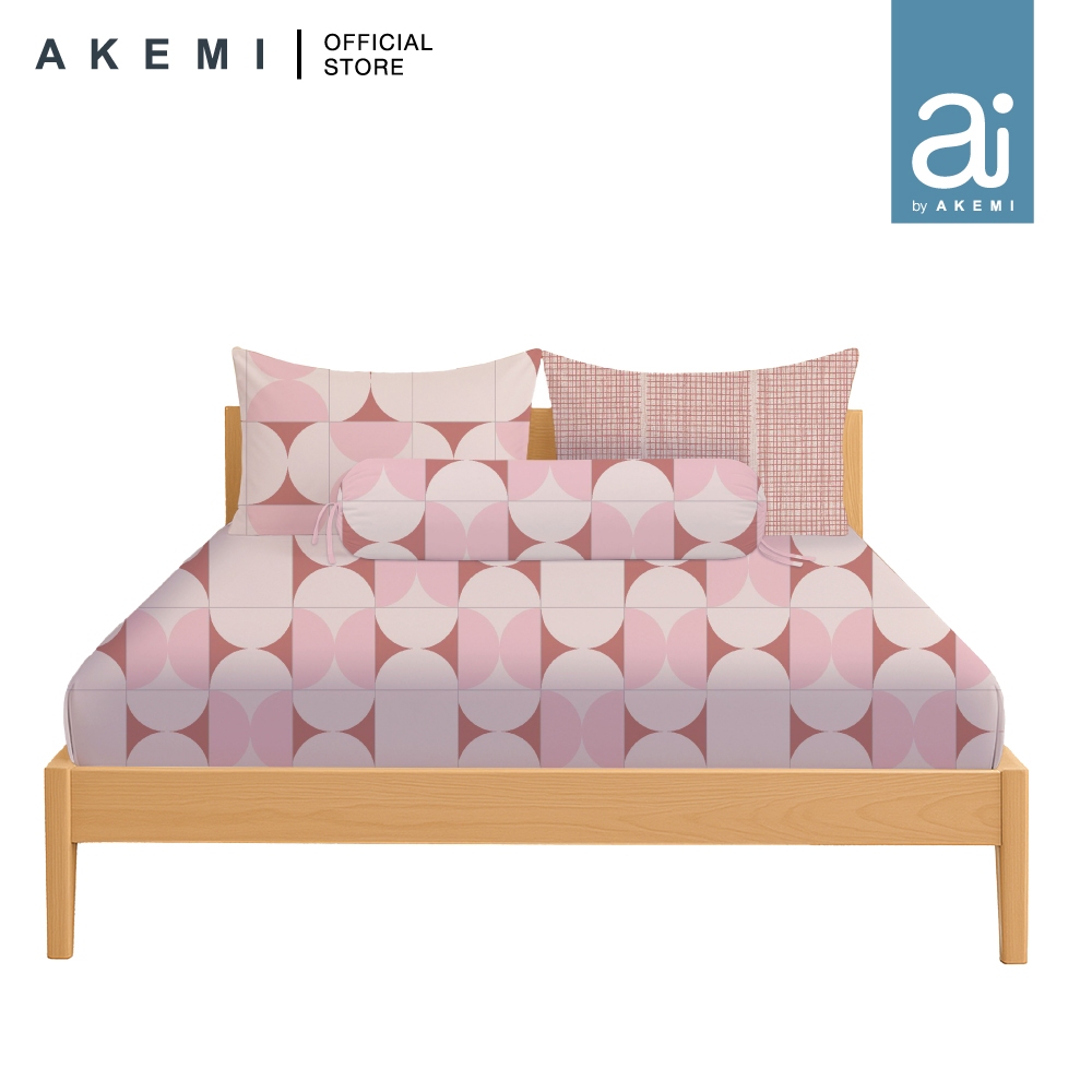Ai by AKEMI Lovesome Collection ชุดผ้าปูที่นอน MicroXT 650TC 100% (Queen)