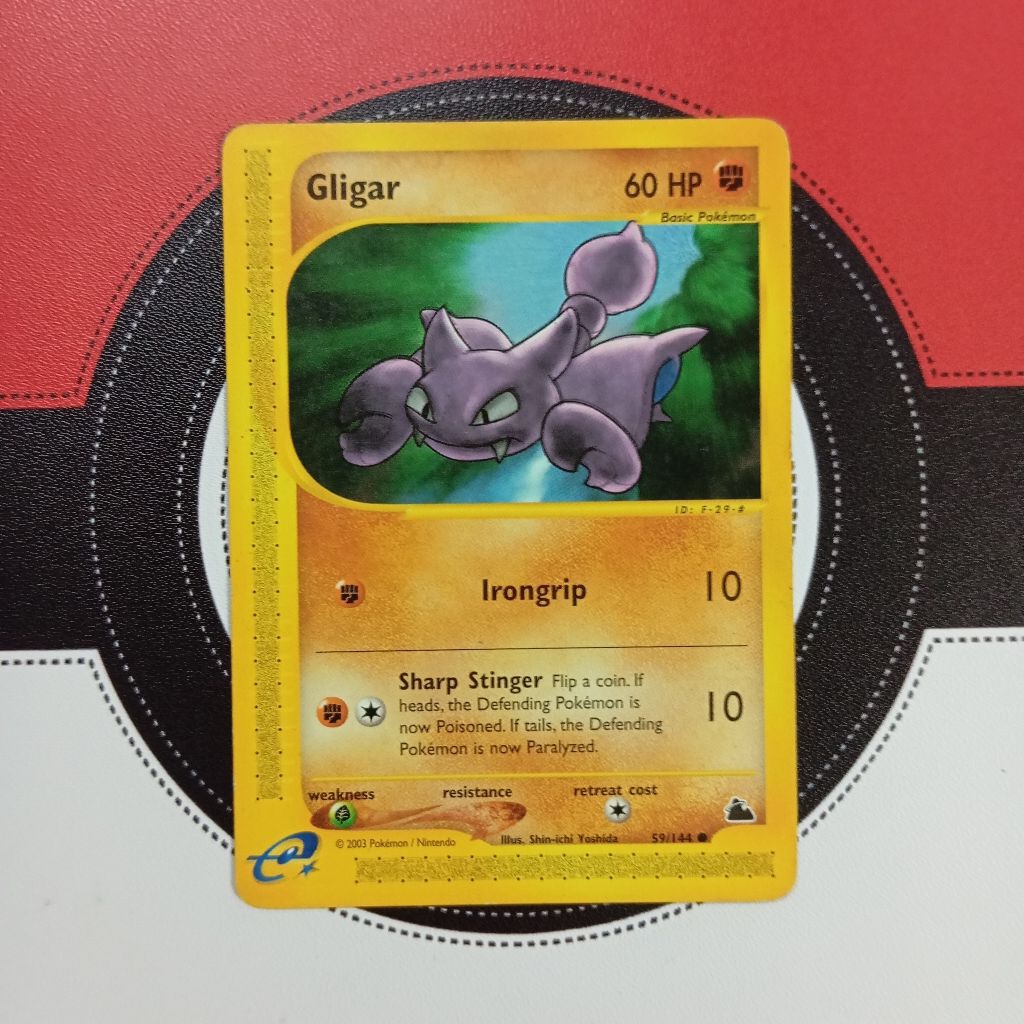 Pokemon TCG - Gligar 59/144 - Skyridge (ทั่วไป)