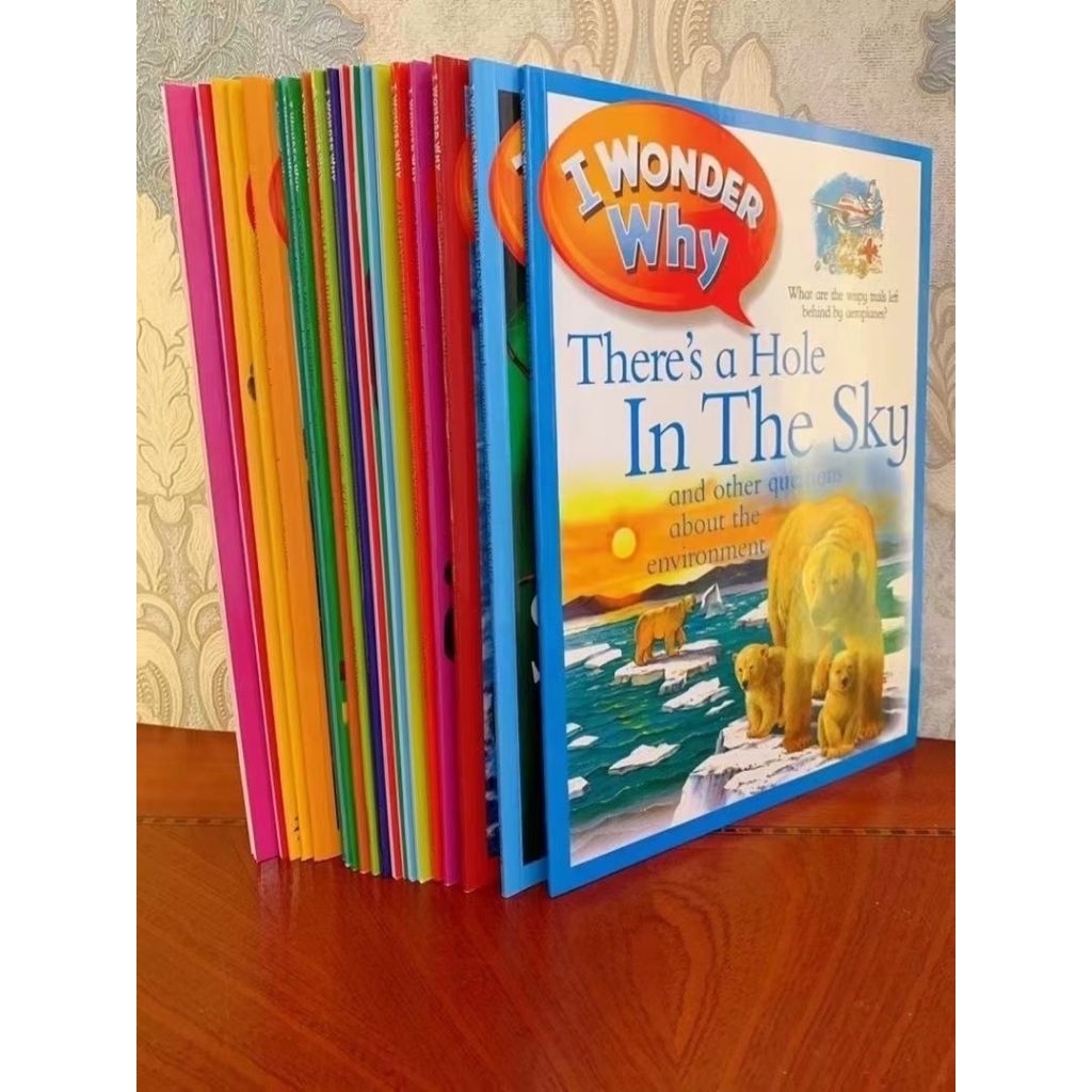 I Wonder Why 25 เล่มสําหรับหนังสือเด็ก