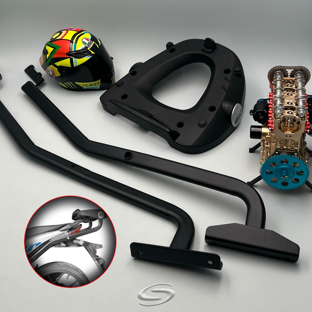 GIVI HRV-Rader150FI แร็คท้าย Suzuki GSX Monolock Top Box Rack Raider