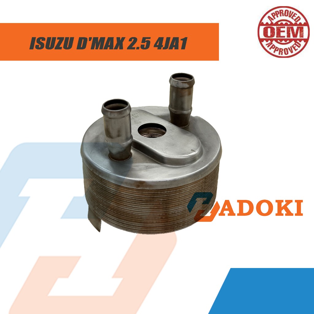 ISUZU DMAX 2.5 4JA1 ENGINE OIL COOLER OEM 8-97943622-0