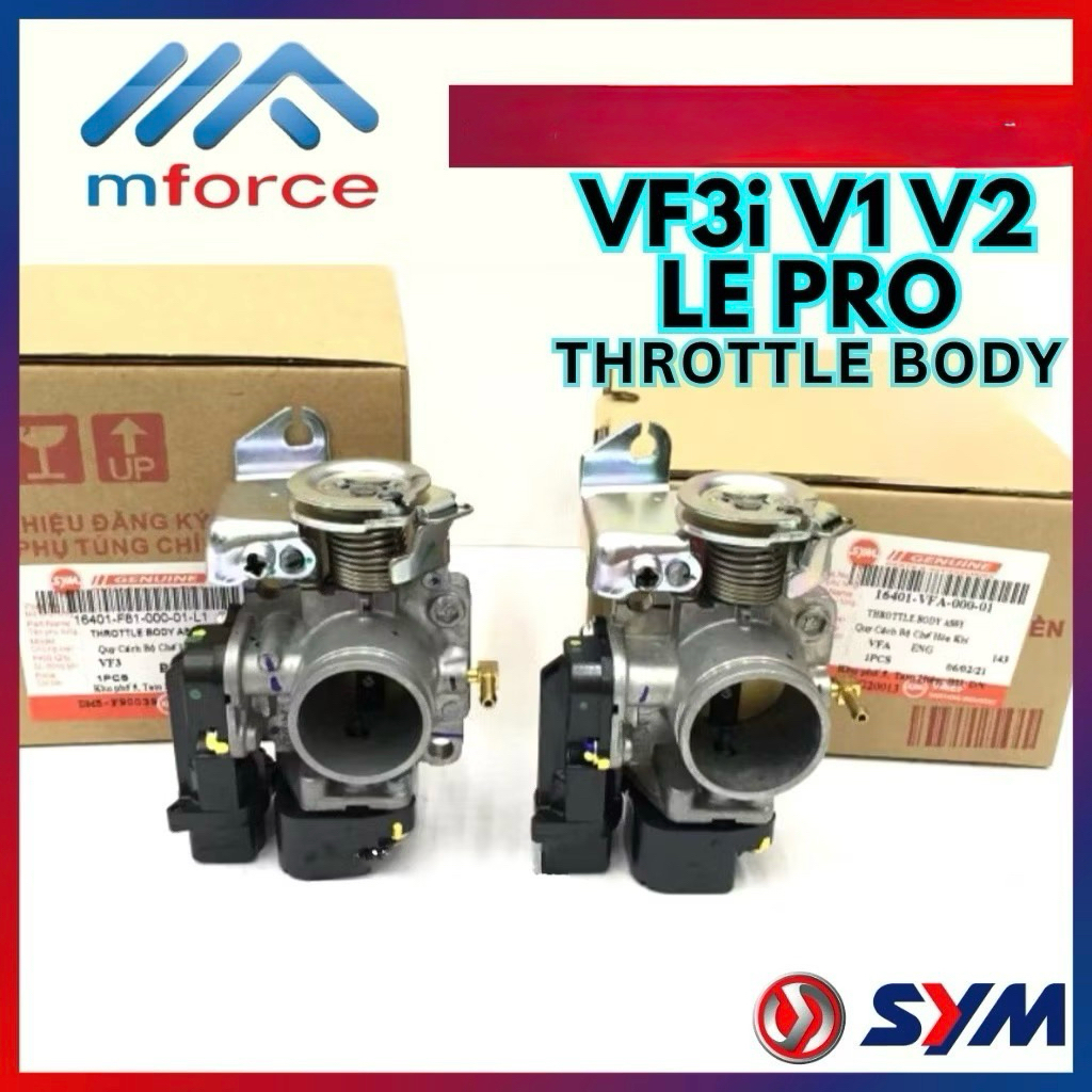 100 SYM VF3 VF3i V1 V2 THROTTLE BODY ASSY 16401-F81/ SYM