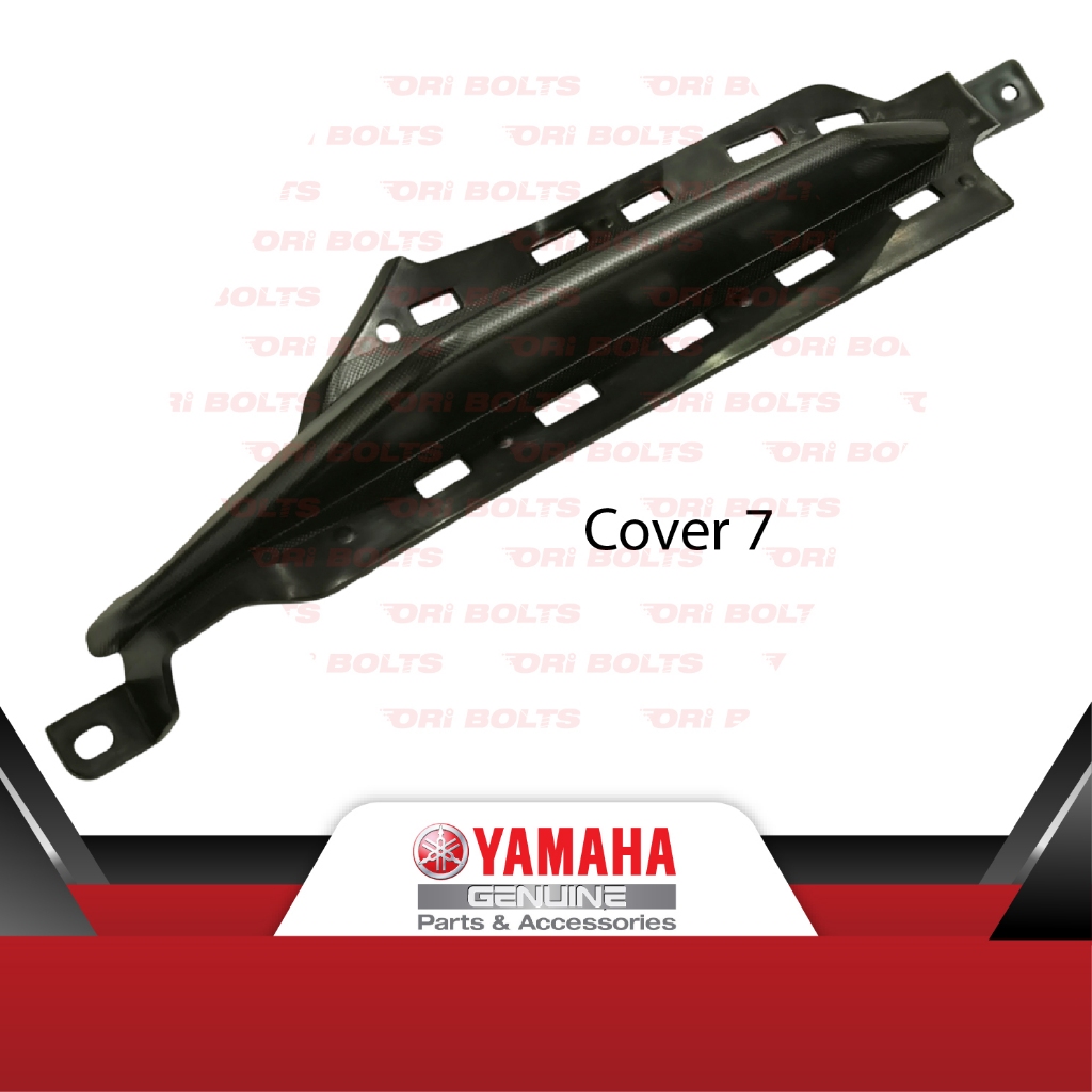 BS7-F117V-00 BS7-F117W-00 Yamaha R25 V2 ABS Body Cover สีดําด้านใน Air Scoop