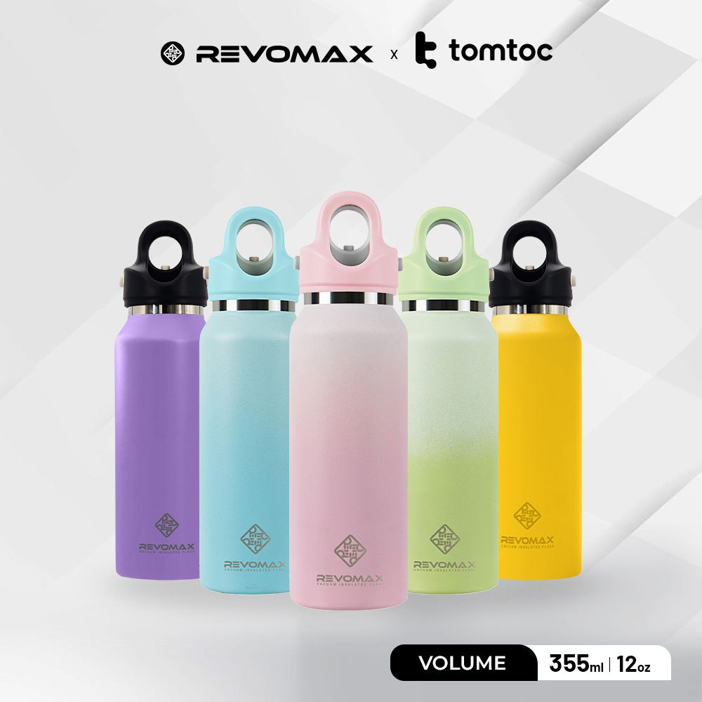 Tomtoc x Revomax Free 355ml แก้วน้ําสแตนเลส - ซื้อ T23 Tote Bag (Oct 2025 เท่านั้น)