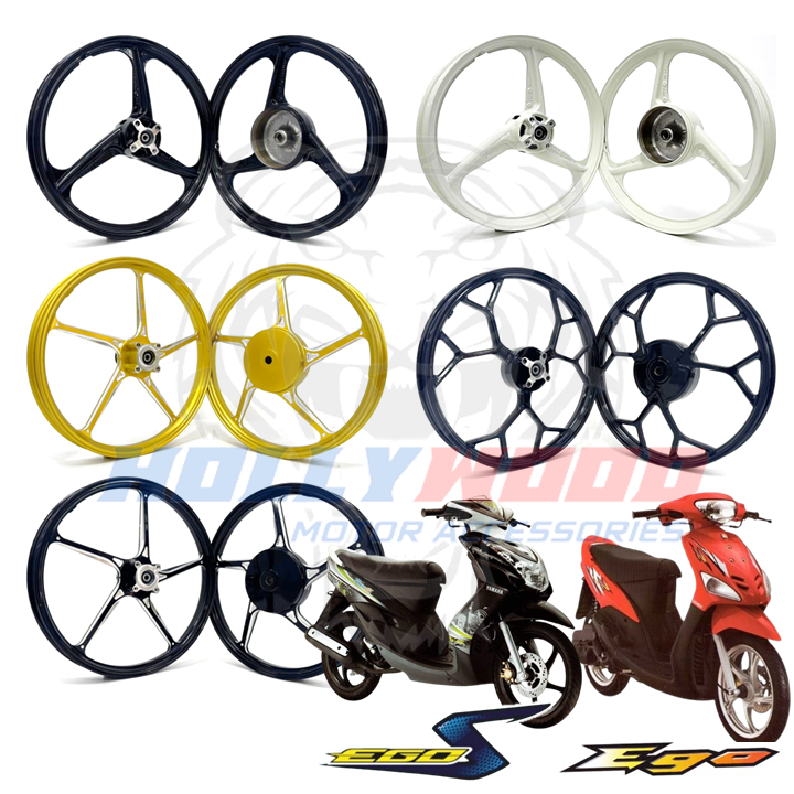 SPORT RIM ENKEI 17 "EGO EGOS 3 BATANG 6 แผ่นดิสก์ AEROX THAI COMBO