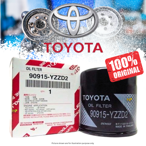 กรองน้ํามันเครื่องโตโยต้า 90915-YZZE1 90915-YZZE2 90915-YZZD2 90915-YZZD4