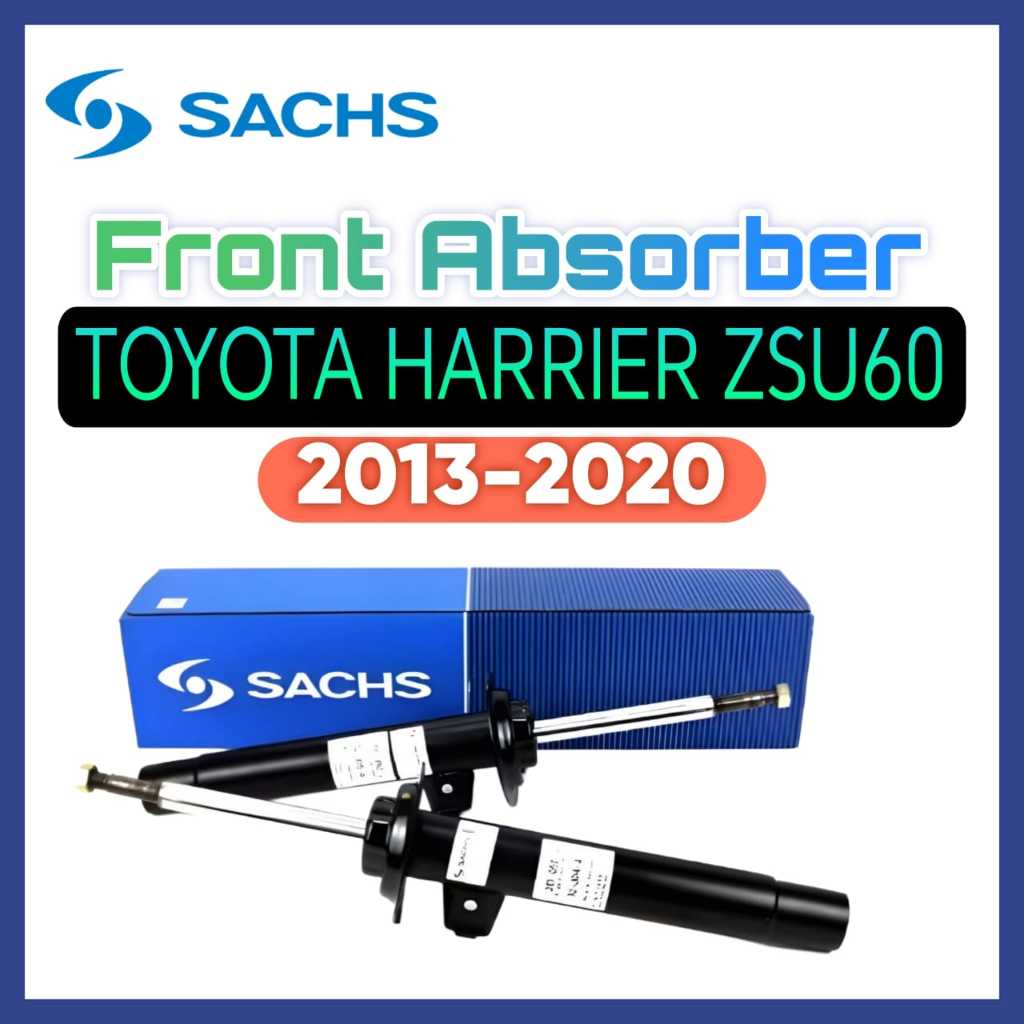 SACHS TOYOTA HARRIER ZSU60 (2013-2020) โช้คอัพชุดหน้าและหลัง