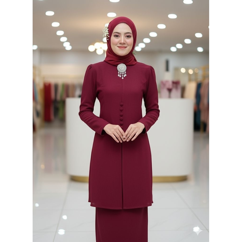 (MOM)KURUNG MODERN KESHA EXCLUSIVE BUTTON (ปุ่ม)(แม่)