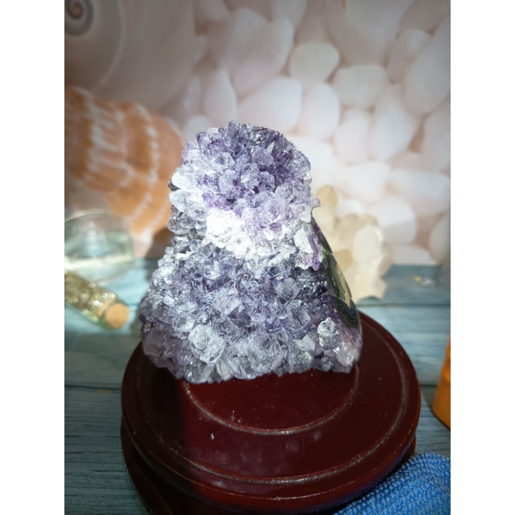 Sep 17 Natural amethyst Crystal geode
