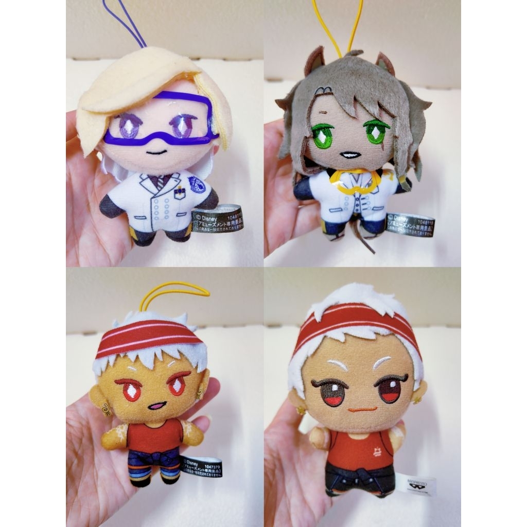 Twisted Wonderland preloved อะนิเมะนุ่มของเล่นตุ๊กตา A48/พวงกุญแจ Vil Schoenheit Kalimi Al-Asim Leon