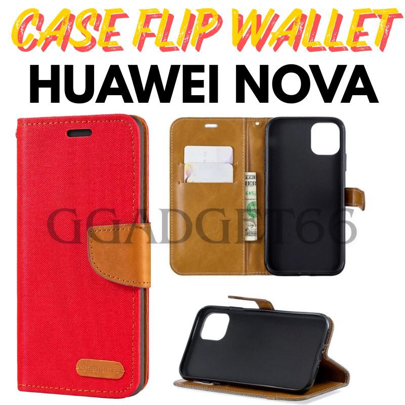HUAWEI Nova 2i/2 Lite/3i/4/4E/5T/7i/7SE/8i/9/P20/P20 Pro/P30/P30 Pro Flip Case Wallet