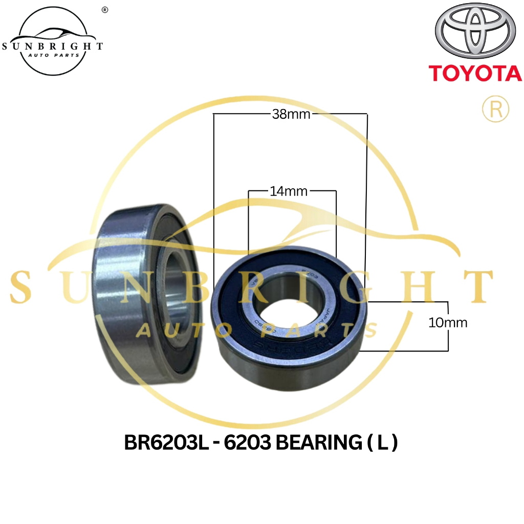 BR6203L-6203 BEARING (L)