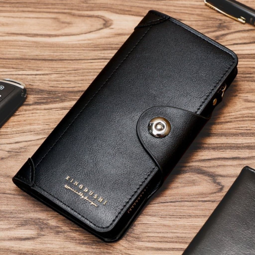 Dompet Lelaki / Wallet / Long Wallet Men / Wallet Men / Beg Duit Lelaki / Purse Men PU leatherDompet