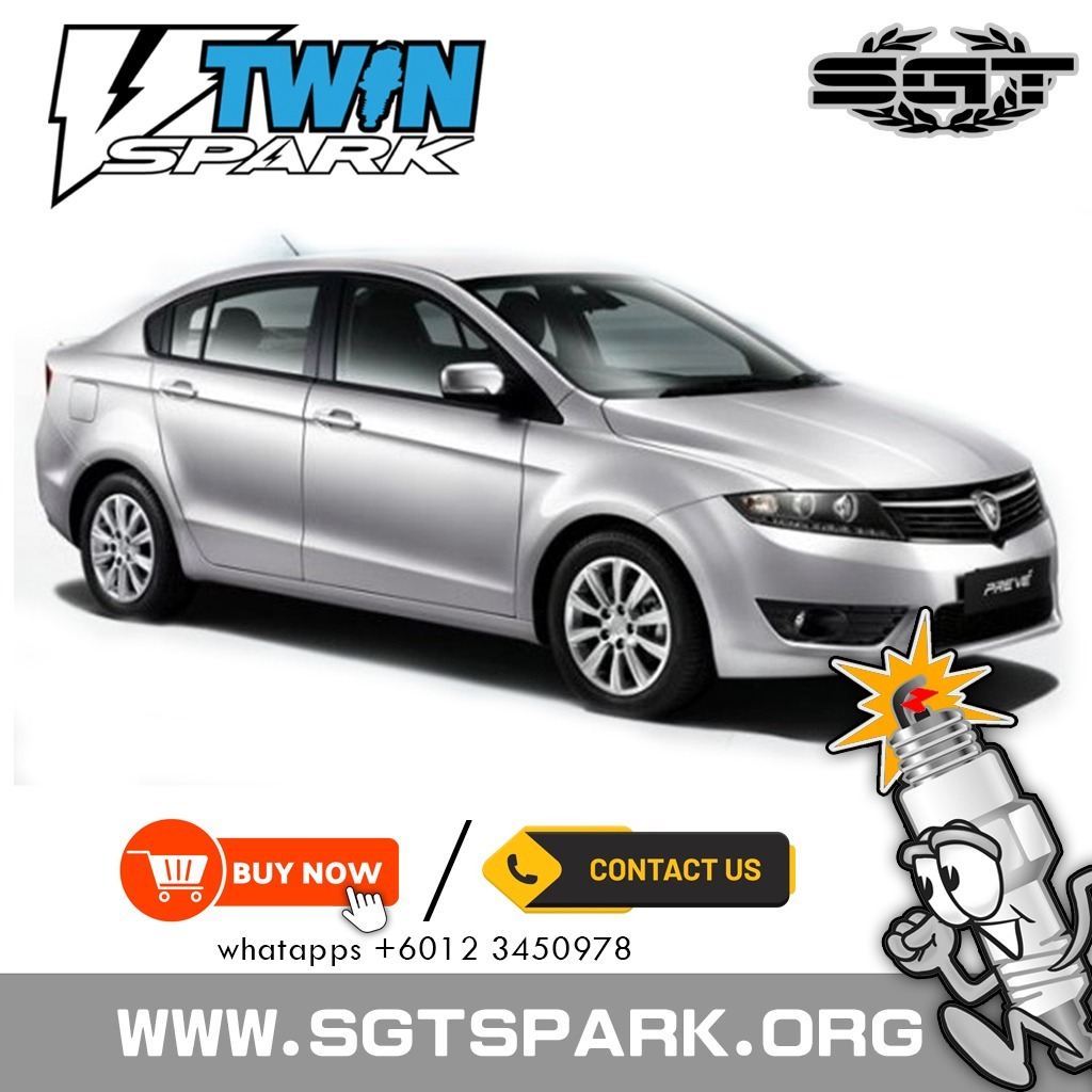 SGT VTWIN BKR6ETY GEN2 EXORA NON TURBO PREVE NON TURBO CAMPO เครื่องยนต์ SGT VTWIN SPARK PLUG 4 ชิ้น