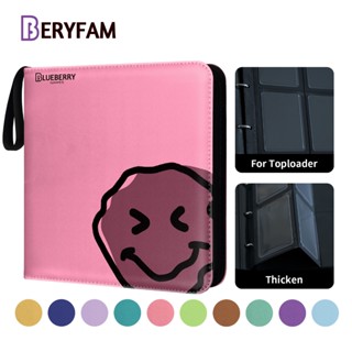 BERYFAM Toploader Binder อัลบั้ม 240 Pocket Trading การ์ดหนั…