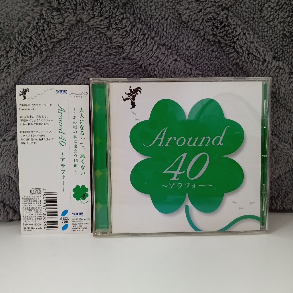 K18-46 CD TERPAKAI [ AROUND 40 ~アラフー~ ] CD มือสอง K18-46