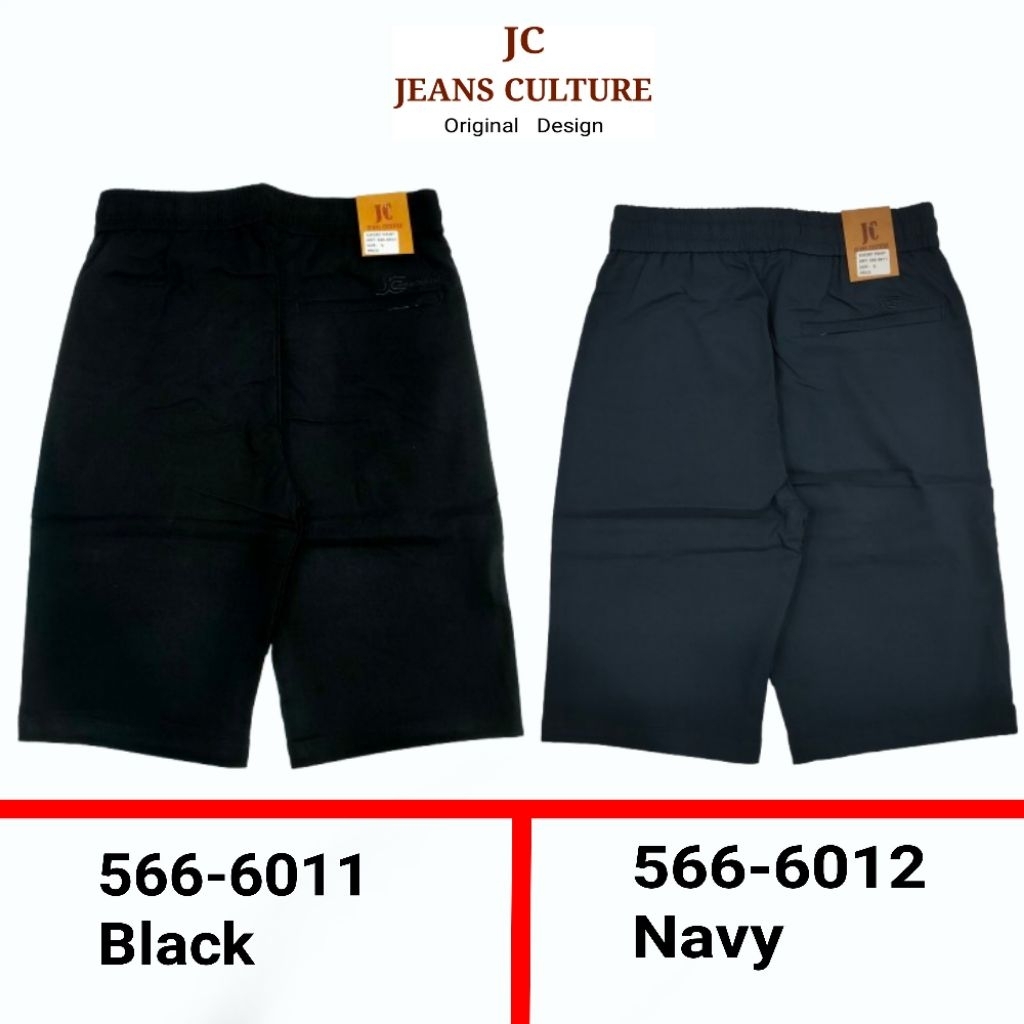 JEANS CULTURE JOGGER SHORT PANTS SOFT-COTTON SLIM FIT 566-6012 / 566-6012