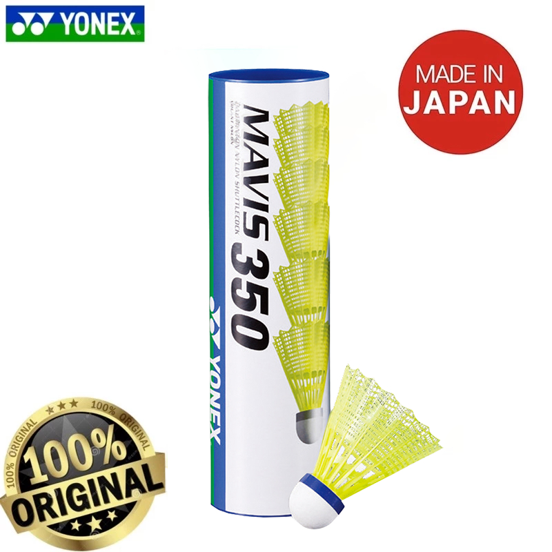 YONEX Badminton MAVIS 350 Badminton Ball พิเศษสําหรับเกมนี้ทนทานและไม่หก