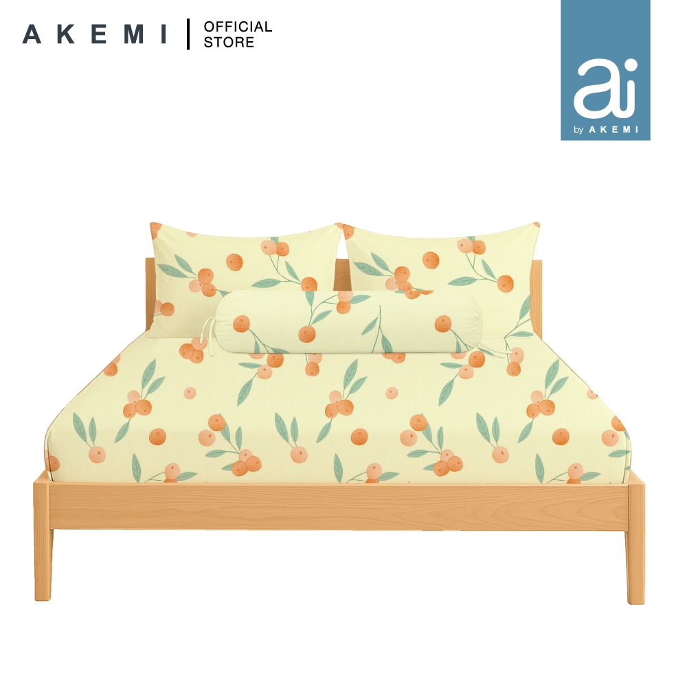 Ai by AKEMI Cheery Collection ชุดผ้าปูที่นอน 650TC (ซูเปอร์เดี่ยว)
