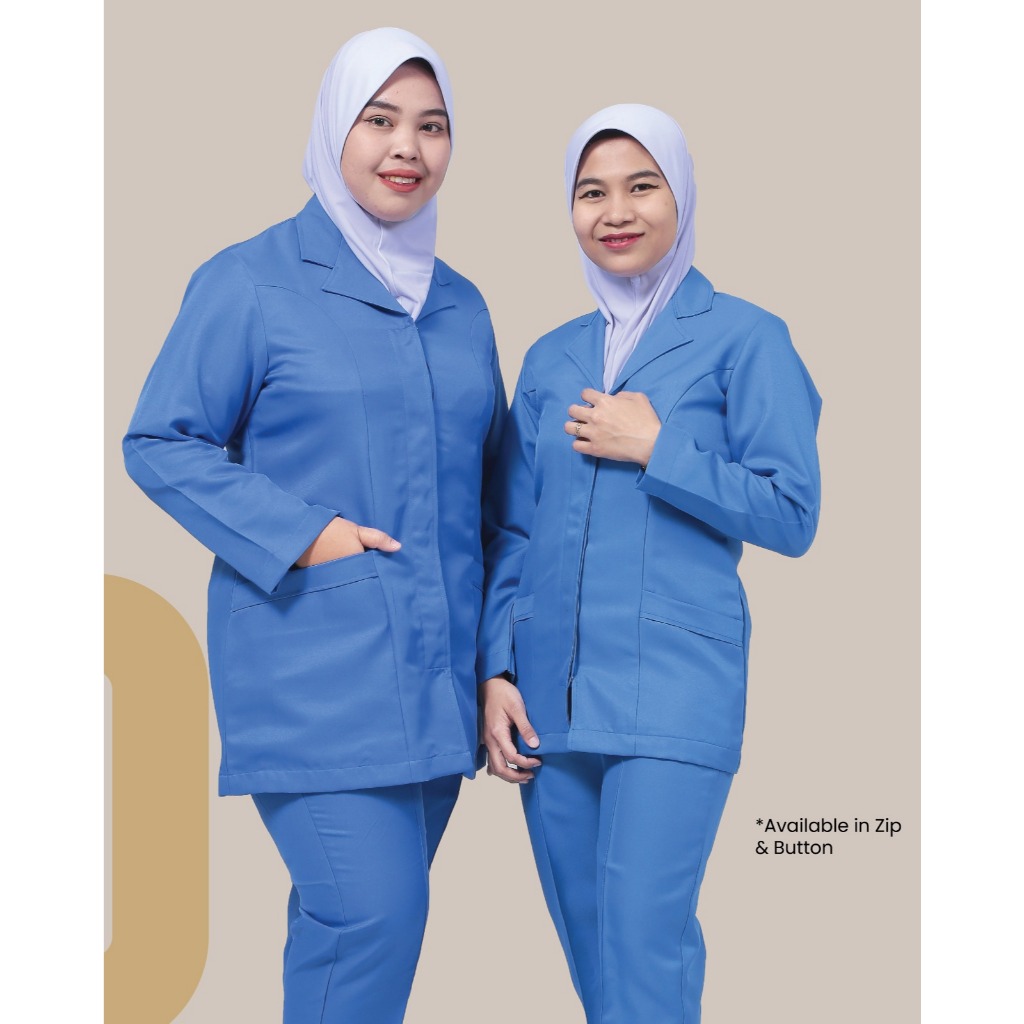 [SUEFFI ATTIRE] UNIFORM NURSE - SISTER [ PAIR ]