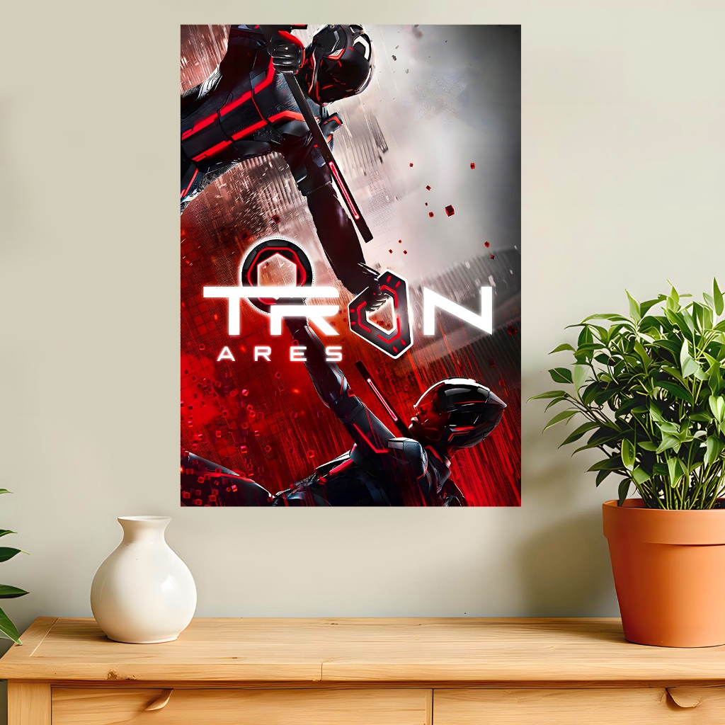 Tron Ares Poster & Frame Wall Decorative (112)