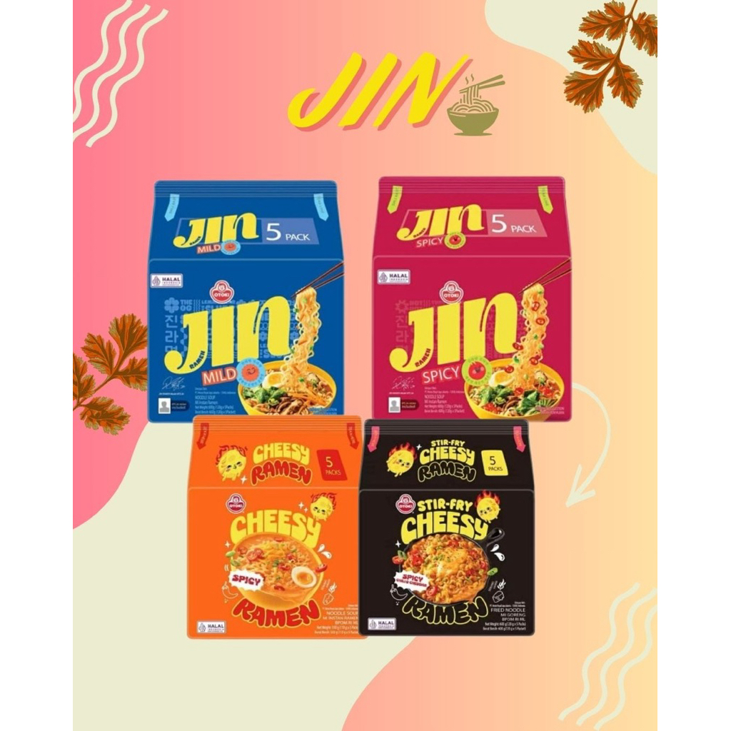 [Halal] อร่อยแบบเกาหลีแท้ กับ Jin Ramen — เลือกรส Mild เบาๆ, Spicy เผ็ดสะใจ, หรือ Cheesy & Stir-Fry 